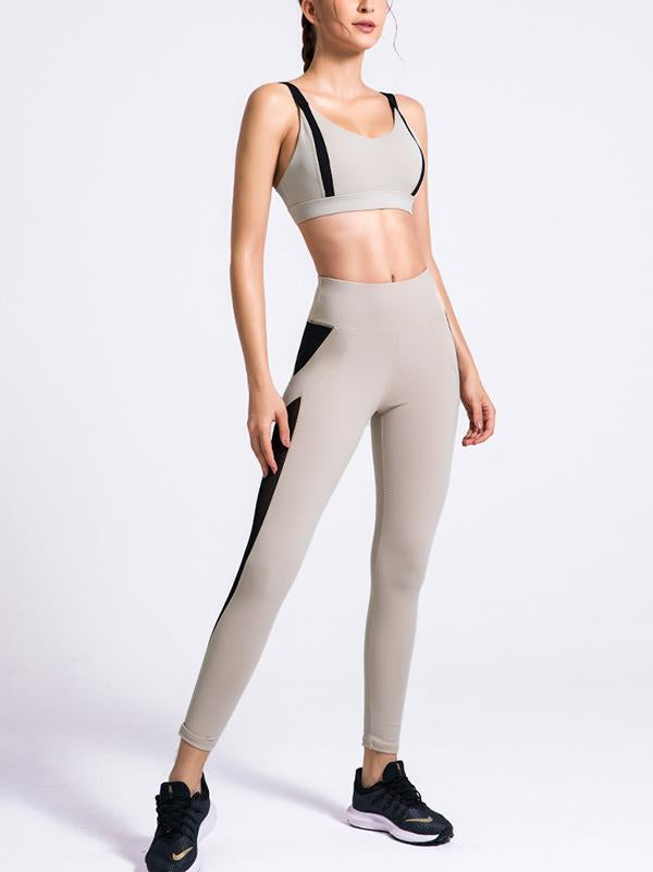 Color-Block Yoga Suits