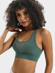 Wrap Breathable Pockets Sports Bra