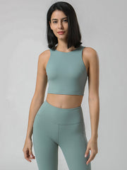 Breathable Solid Color High-Waisted Pockets Yoga Suits