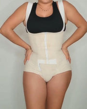 Tummy Control Zipper Bodysuit