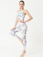 Floral Printed Top & Legging Suits