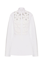 Juliete Floral Cutout Long Sleeves Shirtdress