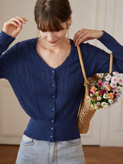 【Final Sale】Emma Cable Knit Cardigan