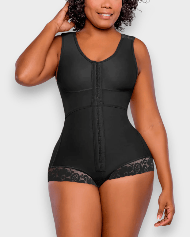 Butt Lifting Hook & Eye Tummy Control Slimming Body Shaper