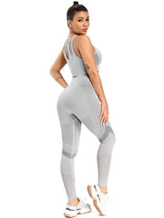 Breathable Back Cutout Yoga Suits