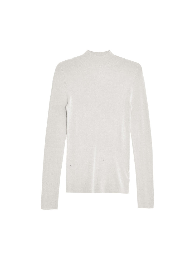 Annalise Mock Neck 100% Merino Wool Sweater