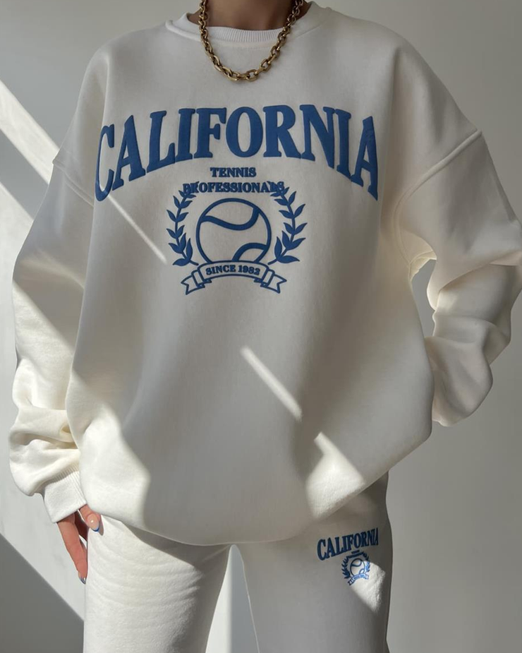 Casual Printed Sportswear Suit