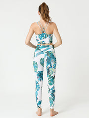 Floral Printed Top & Legging Suits