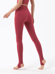 Step On The Feet To Show A Thin Peach Hip Fitness Yoga Legging