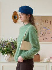 Izabella Round Neck Wool Sweater