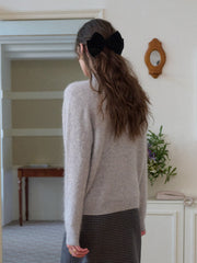 Izabella Round Neck Wool Sweater