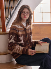 Shelby Shawl Collar Wool Cardigan