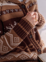 Shelby Shawl Collar Wool Cardigan