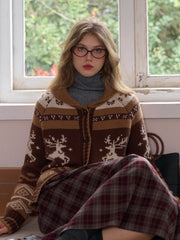 Shelby Shawl Collar Wool Cardigan