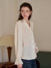 Sariyah V-Neck 100% Lyocell Blouse