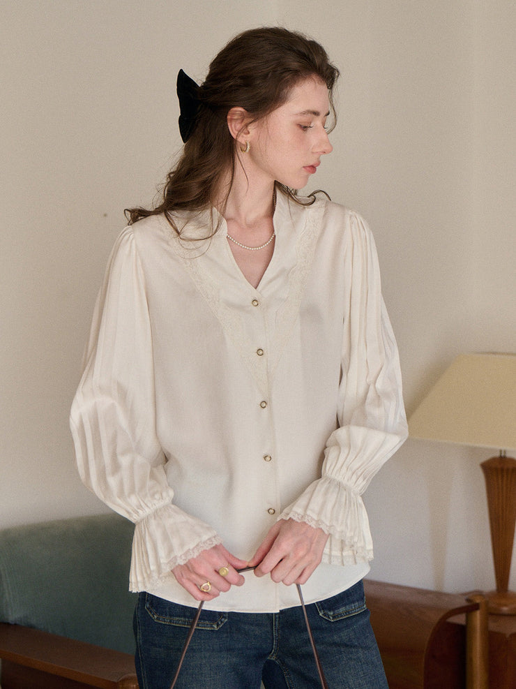 Sariyah V-Neck 100% Lyocell Blouse