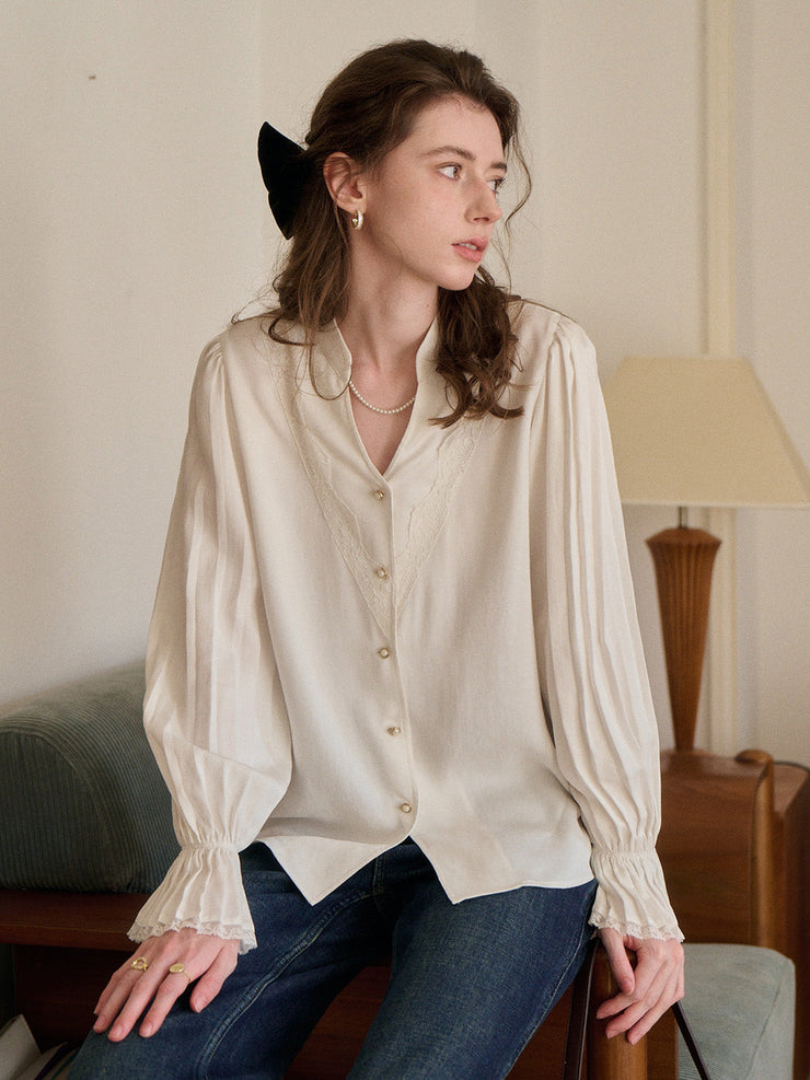 Sariyah V-Neck 100% Lyocell Blouse