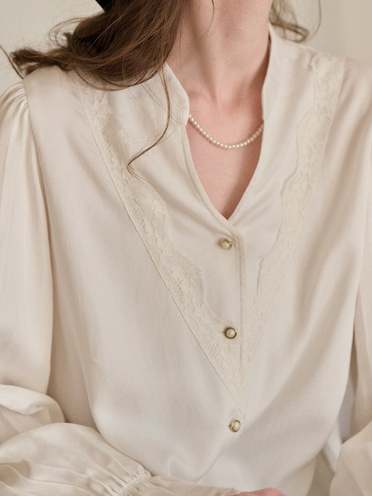 Sariyah V-Neck 100% Lyocell Blouse