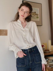 Sariyah V-Neck 100% Lyocell Blouse