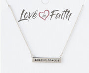 Amazing Grace ID Necklace