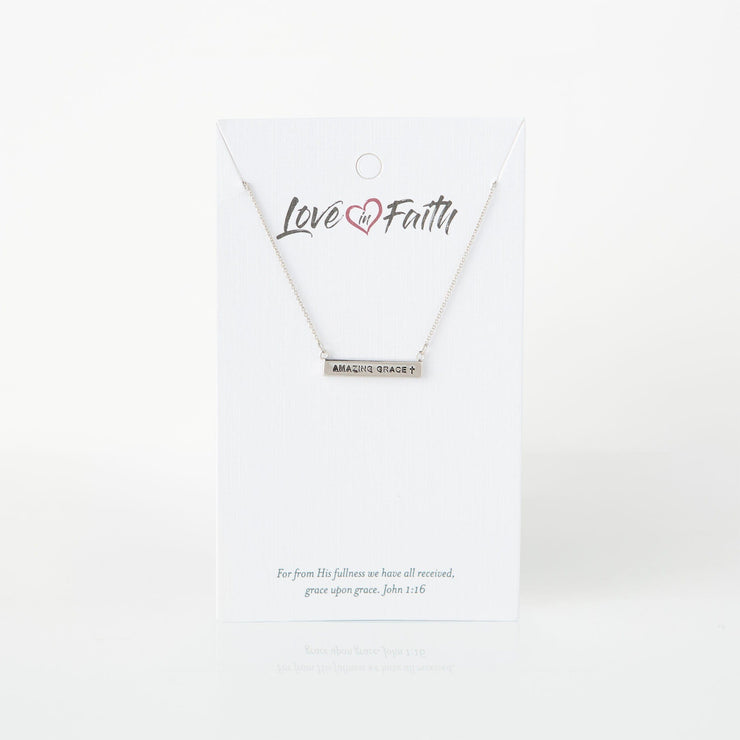 Amazing Grace ID Necklace