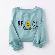 Embroidered Rejoice in the Lord Sweatshirt