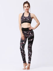 Floral Printed High Waist Leggings