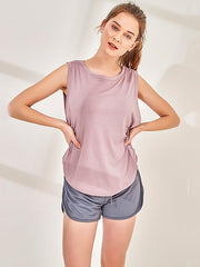 Loose Split-Joint Sports Vest Top