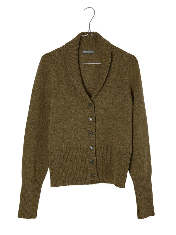 Solid Color Wool Temperament Ladies Sweater Cardigan