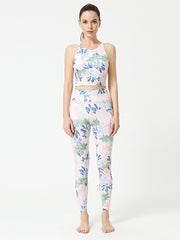 Floral Printed Top & Legging Suits