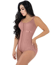 High Compression Shapewear With Hook Shaper Adjustable Bra Slimming Bodysuit