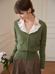 【Final Sale】Emma Cable Knit Cardigan