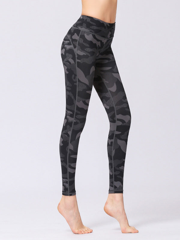 Camouflage Print Yoga Leggings