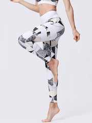 Floral Printed High Waist Leggings