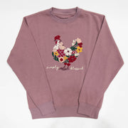 Simply Blessed Embellished Sweatshirt