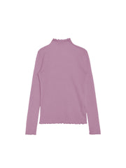 Amanda Ruffle Collar 100% Wool Sweater