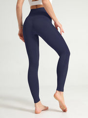 Wrap Solid High Waist Leggings