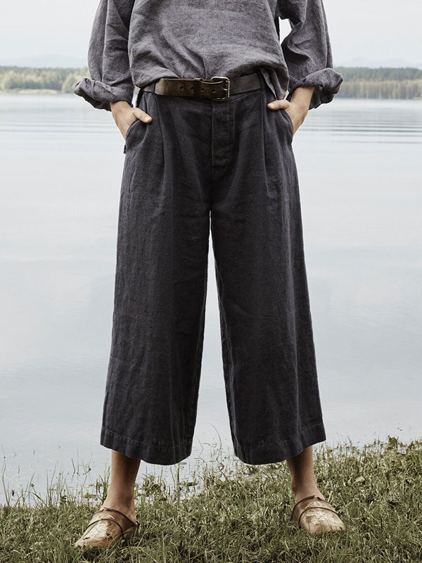 Loose Simple Straight Women's Pants