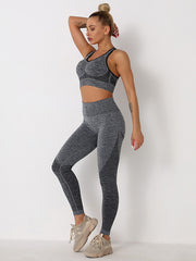 5 Colors Sleeveless U-Neck Yoga&Gym Suits