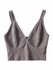 V Collar Breast Wrapping Sling Base Tank