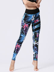 Floral Printed High Waist Leggings