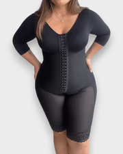 High Compression Mid-length Sleeves Full Body Shaperwear