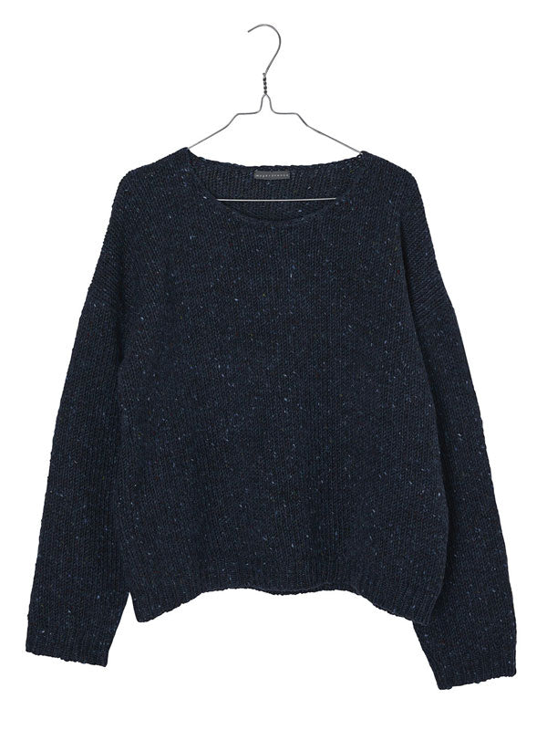 Women's Thick Soft Tweed Wool Sweater