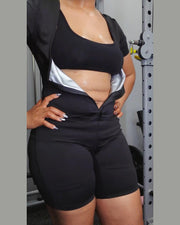 Sweat Sports Shapewear Jumpsuit