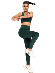 Breathable Back Cutout Yoga Suits