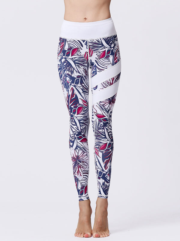 Floral Printed High Waist Leggings