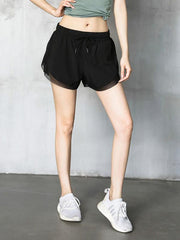 Solid Loose Sports Shorts