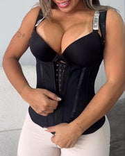 Internal Hooks Waist Trainer Faja Corset Vest