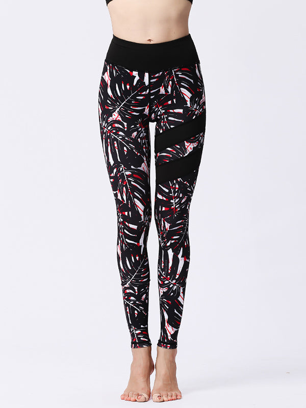 Floral Printed High Waist Leggings