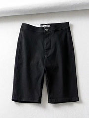 Fashion Straight Leg Close-fitting Shorts